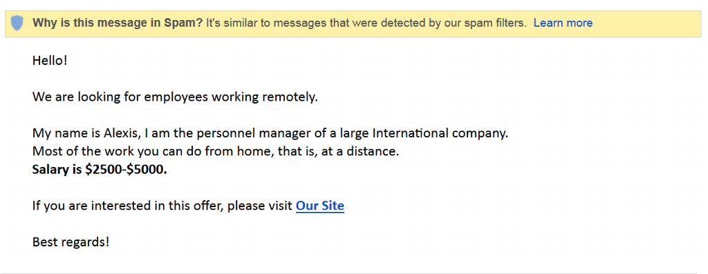 Spam Mail