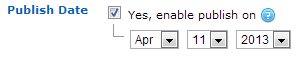 Article Publish Date Article Publish Date