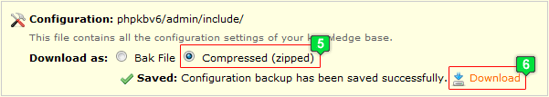 Backup Configuration Backup Configuration