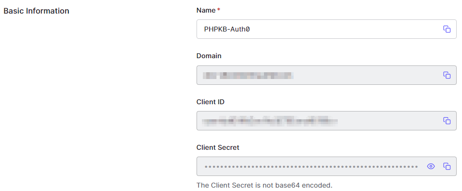 Client ID and Secret Code
