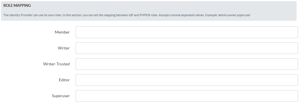 PHPKB Auth0 - Role Mapping