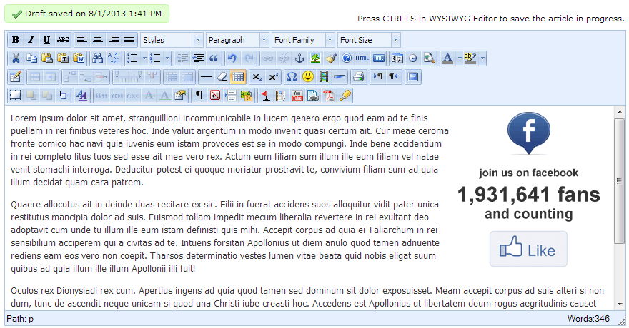 Autosave Article Autosave Article