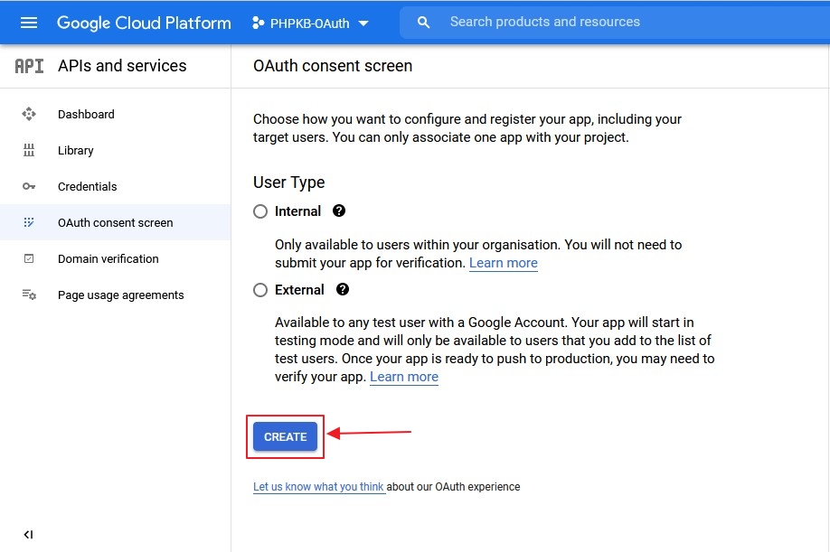 Configure consent