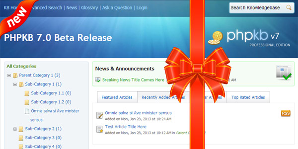 PHPKB 7 Beta Release