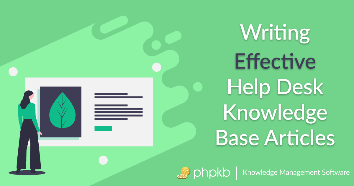 Writing Effective Knowledge Base Articles